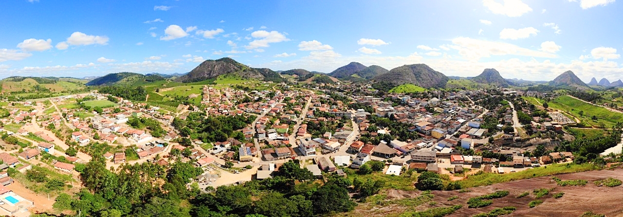 Vista panorâmica da cidade de Vila Pavão. Foto: Divulgação